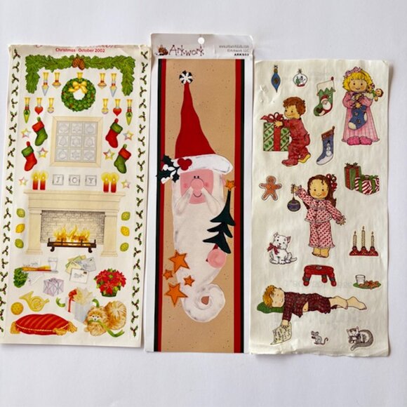 Christmas Scrapbook Crafting Junk Journaling Stickers Diecuts Embellishments - Picture 5 of 12